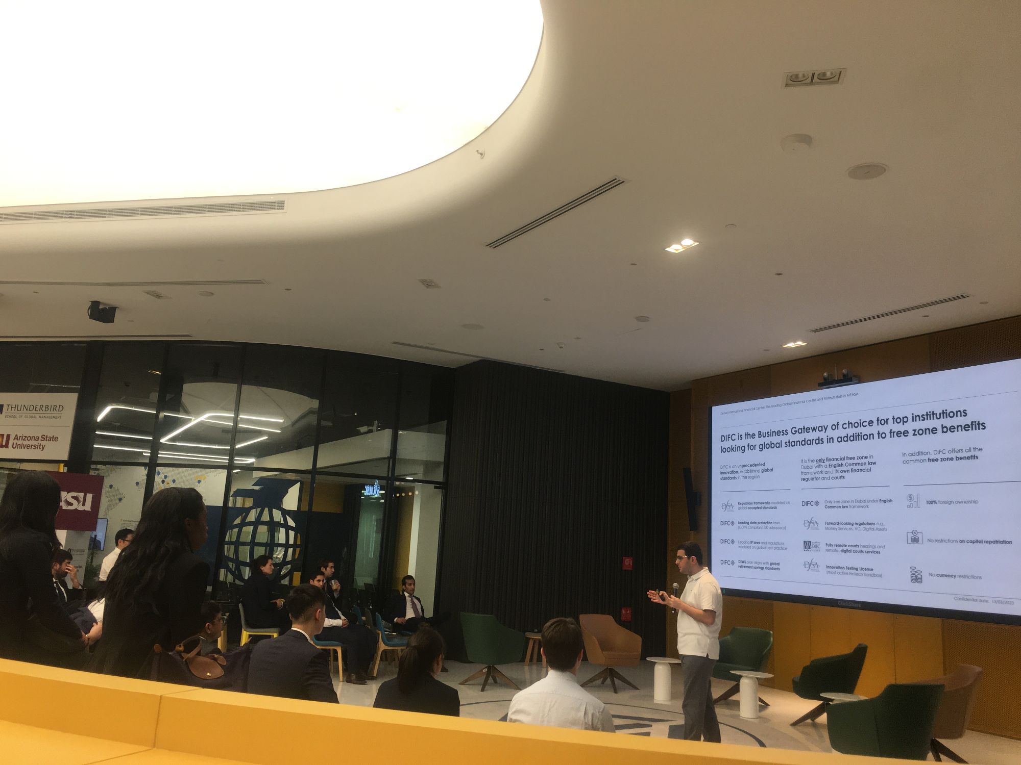 Columbia University Visit at DIFC Innovation Hub