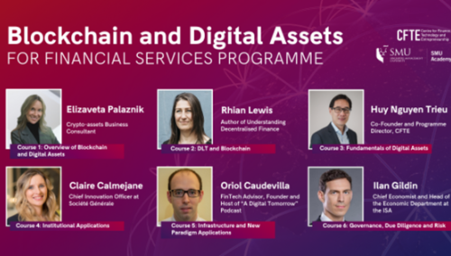 Blockchain & Digital Assets for Financial…