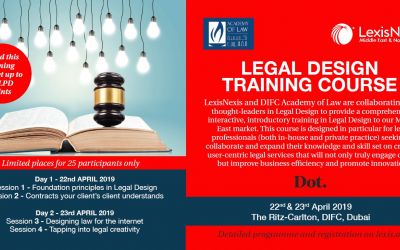 Legal Design Training Course [22nd-23rd April 9.00AM-1.15PM | Ritz-Carlton DIFC]