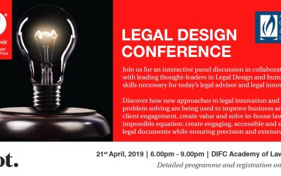 Legal Design Conference [21st April 6.00PM-9.00PM | DIFC Academy of Law]