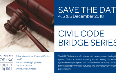 Civil Code Bridge Series [4 to 6 December 2018 | 17.30-19.30]