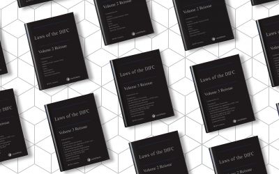 Laws of DIFC Commentaries Vol. 2 (Reissue) and Vol. 3 (Reissue)